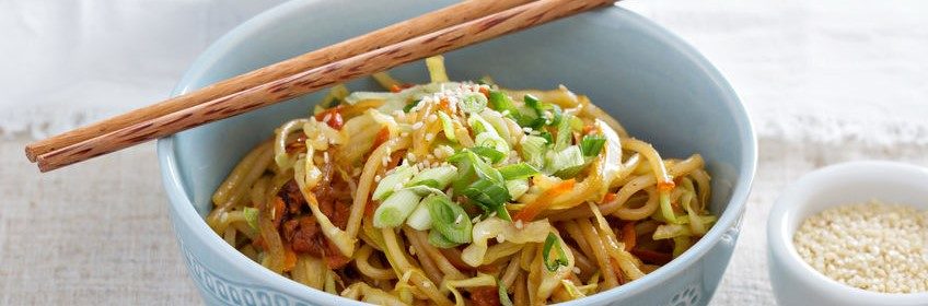 Aziatische vegetarische noodles · Proday